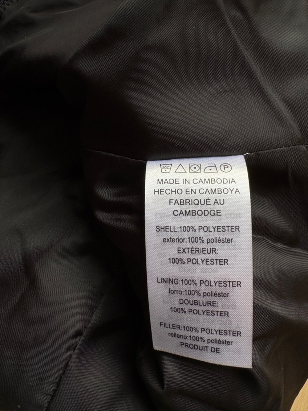 Michael Kors Black Quilted Puffer Jacket with Gold Hardware - Picture 7 of 7